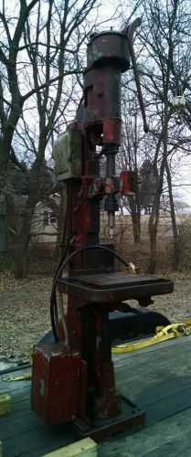 Avey #2 drill press loaded with tooling geared head like cleerman buffalo #2mt for sale