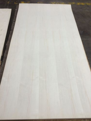 Wood veneer holly 48x98 1pc total 10mil paper backed &#034;exotic&#034; skid 519.2 for sale