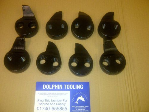 set of 8 stump grinder cutter grinding teeth ( sharpening / retipping service )