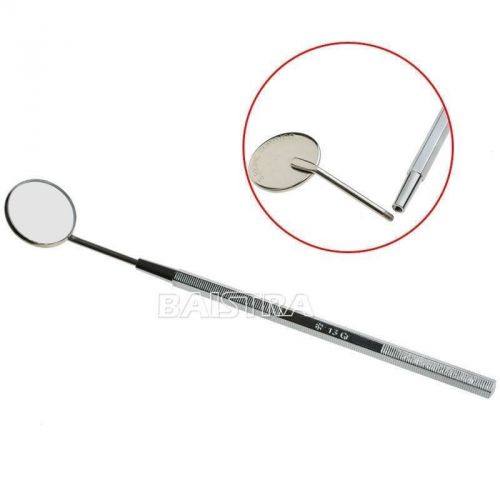New 1 pc mirror + 1 pc handle copper dental oral hygeine mouth mirror kit for sale