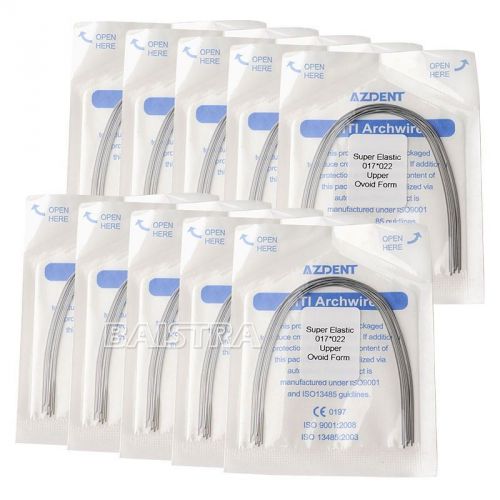 200 packs SALE dental Orthodonic Super Elastic Niti (rectangular) Arch Wire F U