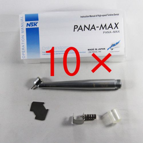 10xNSK Pana Max Dental Surgical 45 Degree High Speed Handpiece wrench type 2H