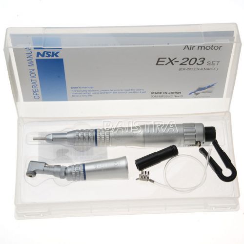 Dental NSK style Low speed Handpiece Kit 2 Hole EX203 Free Shipping