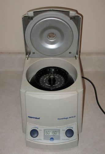 Eppendorf 5415d centrifuge w/ rotor f45-24-11 *tested &amp; works* microcentrifuge for sale