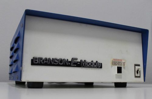 Branson E- Module Ultrasonic Generator Cleaning System EMA306 + Free Shipping!!!