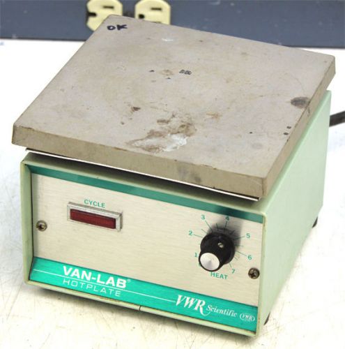 VWR Scientific 33918-400 Van-Lab Hot Plate Hotplate