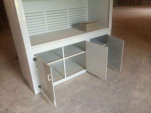 Air clean 6000 ductless polypropylene fume hood and storage cabinet for sale