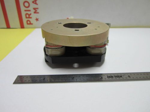 MICROSCOPE PART OPTICAL WYKO PHASE SHIFTER PZT STACK LENS OPTICS AS IS BIN#G7-09