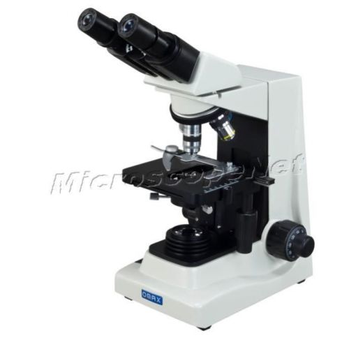 OMAX 40X-1600X Darkfield Compound Siedentopf Microscope+100X Plan Obj. w/ Iris
