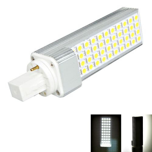 Hot sale useful g24 8w 85-265v 50*50 44led 700lm led plug light pure white 6000k for sale