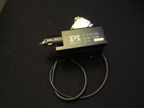 AS IS Physik Instrument PI F-210.DGX Fiber Rotator Closed-Loop DC Motor F-210.DG