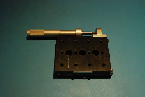 Newport m-433 precision linear translation stage w/ sm-50 micrometer for sale