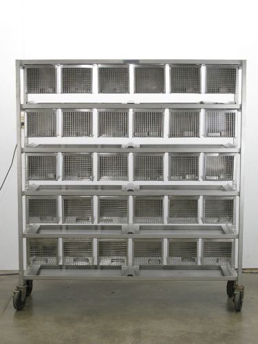 LAB PRODUCTS INC STAINLESS STEEL ANIMAL CAGES LABORATORY