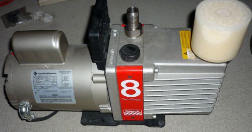 EDWARDS TWO STAGE HIGH VACUUM PUMP E2M8