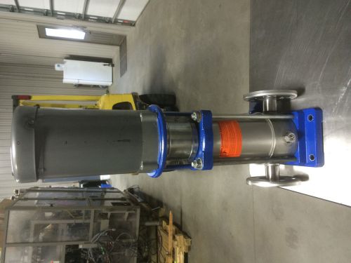 Itt goulds pump 2 hp 2svd1g5fo stainless steel vertical pump centrifugal for sale