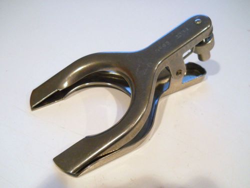 Inox Laboratory Stainless Steel Pinch Clamp, 65/40 Spherical Glass Joints No. 65