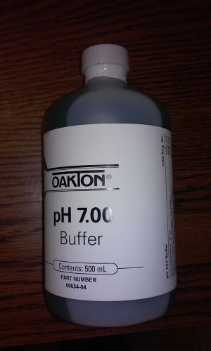 OAKTON 00654-04 Buffer Solution,pH,7.00,500 mL
