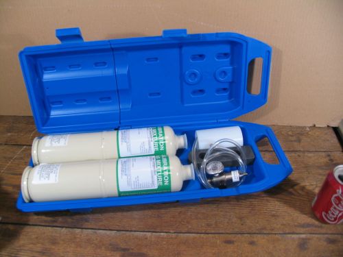 Graywolf gas calibration kit (2 gases, regulator and case for sale