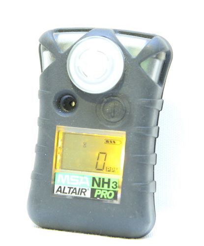 Msa altair pro single gas detector for ammonia (nh3) for sale