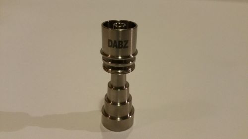 Pure grade 2 titanium 10mm 14mm 18mm Male &amp; Female universal domeless dab nail