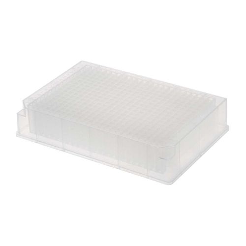 Axygen 384 Well Clear V-Bottom 240µL Deep Well Plates, P-384-240SQ-C (Pack of 5)