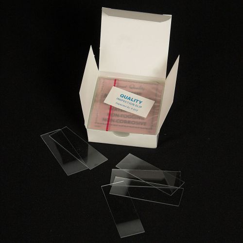72 Glass Microscope Slides - SHIPS PRIORITY AT NO EXTRA CHARGE!