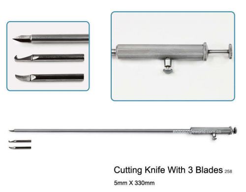 Brand New Cutting Knife 5X330mm Laparoscopy