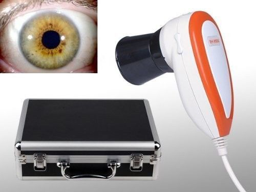 5.0MP USB Left/Right Eye lamp Iriscope Iris Analyzer Iridology camera +Software