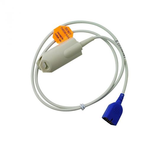 Adult clip spo2 sensor p9121a,1m/3feet, 9 pins,compatible nihon kohden for sale