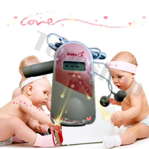 LCD display&amp;Gel Fetal Doppler Fetal Heartbeat Monitor Pregnant baby monitor
