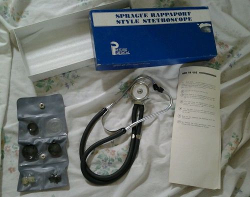Sprague Rappaport style stethoscope model number 105