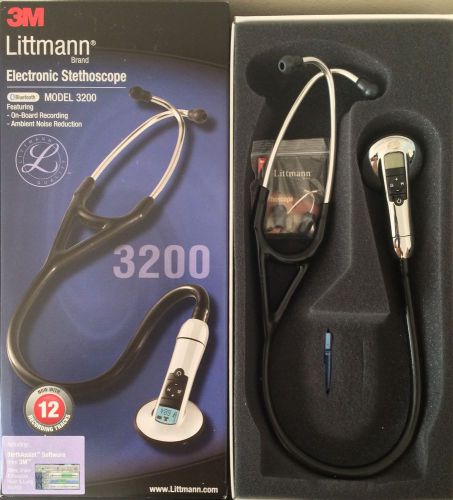 3m littmann eletronic stethoscope (model 3200) for sale