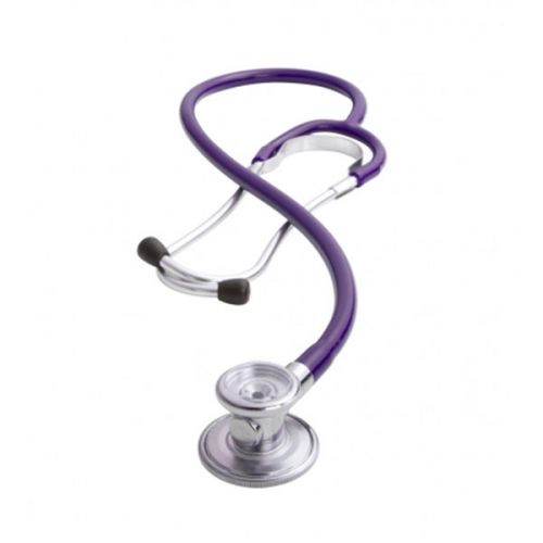 New adc adscope sprague-one stethoscope purple  #647v single tube design for sale