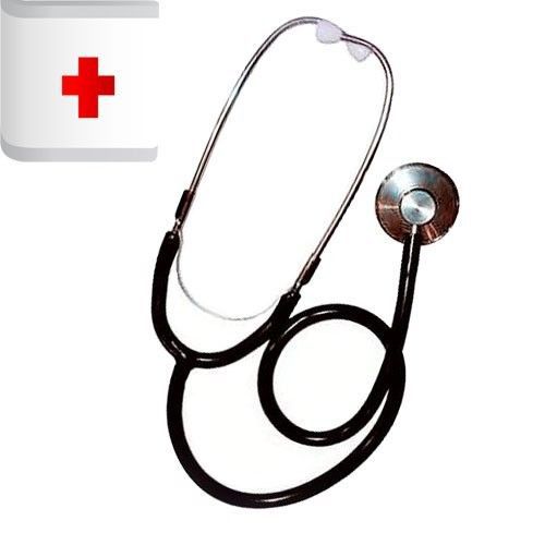 New Medical Nurses Stethoscope Single Head Stethoscope First Aid Training BEST