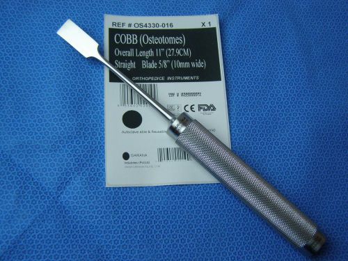 COBB Osteotome Chisel 11&#034; Straight 16mm Veterinary Orthopedic Instruments 1-EA