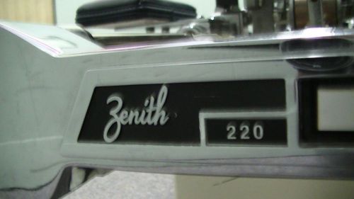 Two zenith ii chiropractic tables (220 and 230 pierce, both with power fronts) for sale