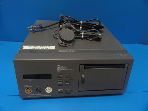 GE Corometrics 115 Series Fetal Monitor W/ 5500 Ultrasonic Transducer