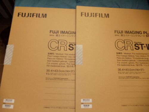 FUJI FILM 14x17 ST-VI CR IMAGING PLATE SINGLE PACK ( LOT OF 2 ITEMS )