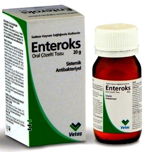 Antibacterial enteroks powder oral solution oxytetracycline sulphadimidine pecti for sale