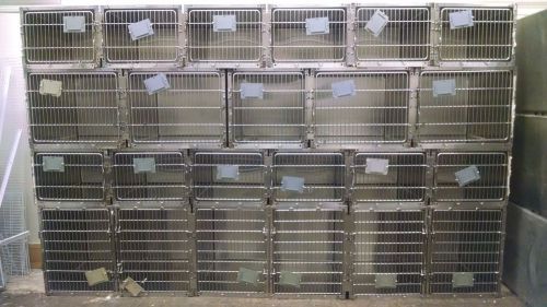 Shoreline cages,  20 cage bank of stainless steel cages for sale