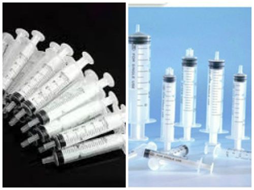 Plastic Disposable Syringes