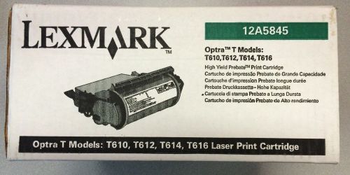 Lexmark 12A5845 Laser Print Cartridge Optra T Models T610, T612, T614, T616