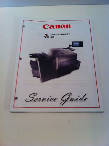 Canon Image Press C1 Service Guide