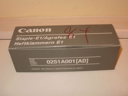 GENUINE CANON Staple-E1 0251A001[AD] Cartridges