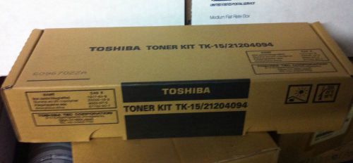 *TK-15_2 Pack New OEM Toshiba Toner Kit 21204094 Free Priority Shipping