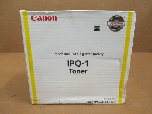 Genuine OEM Canon IPQ-1 0400B003AA Yellow Toner Cartridge imagePRESS C1 / C1+