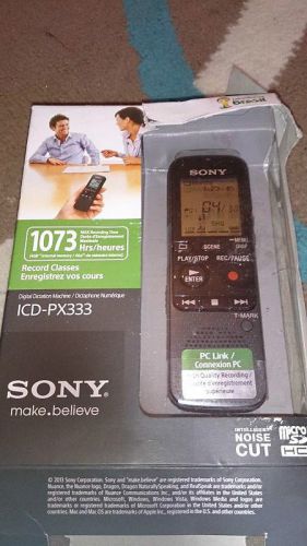 Sony ICDPX333.CE7 4GB PX Series MP3 Digital Voice IC Recorder