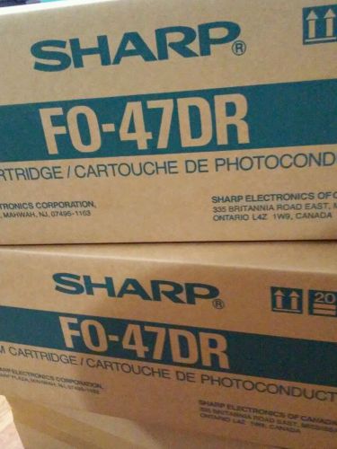 2 Sharp FO-47DR Drum Cartridge FAX