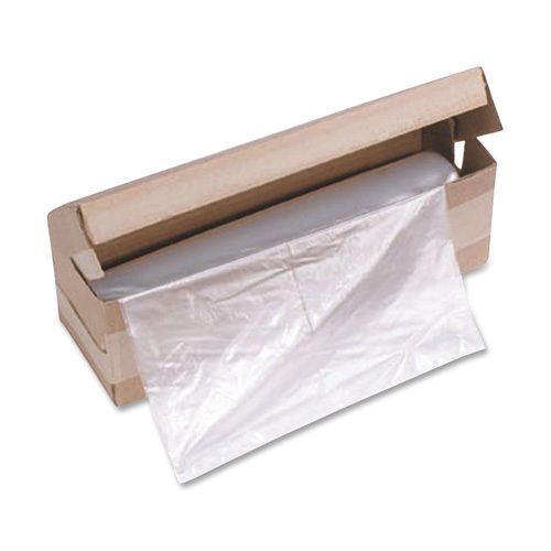 Hsm shredder bag, f/hsm models, 21&#034; x 17&#034; x 44&#034;, 100bg/rl, clear for sale