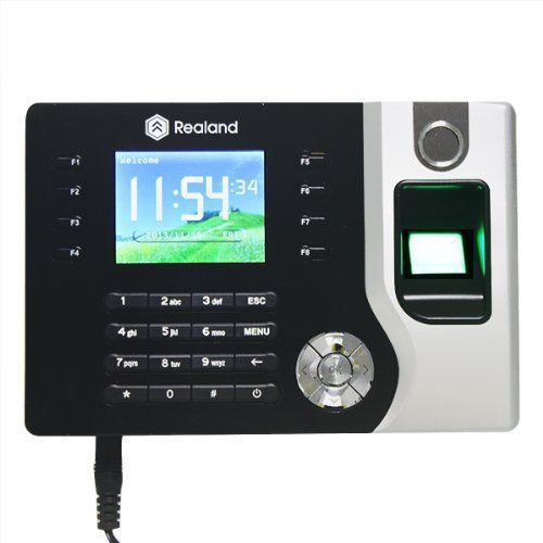 Time Clock+ID Card Reader Fingerprint New Biometric  Attendance+TCP/IP+USBSystem